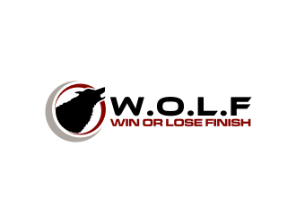 W.O.L.F. (Win or Lose Finish) logo design by hopee