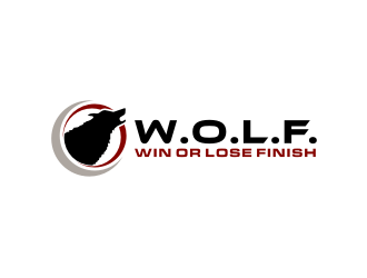 W.O.L.F. (Win or Lose Finish) logo design by hopee