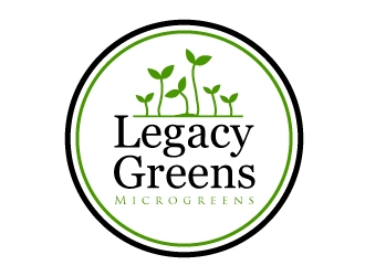 Legacy Greens logo design by nikkl