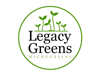 Legacy Greens logo design by nikkl