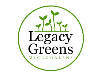Legacy Greens logo design by nikkl
