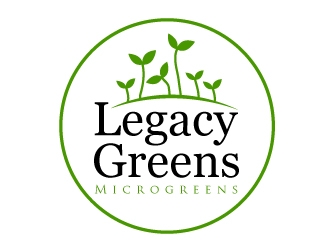 Legacy Greens logo design by nikkl
