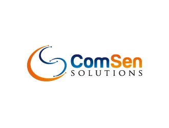 ComSen Solutions logo design by Aslam