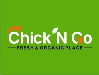 Chick´N Go logo design by puthreeone