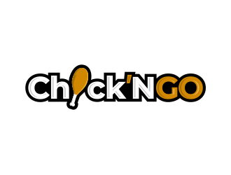 Chick´N Go logo design by mutafailan