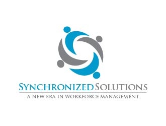 Synchronized Solutions logo design by usef44