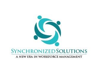 Synchronized Solutions logo design by usef44