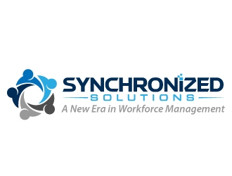 Synchronized Solutions logo design by jaize