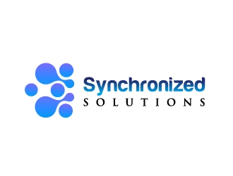 Synchronized Solutions logo design by Aslam