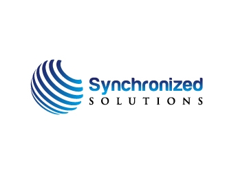 Synchronized Solutions logo design by Aslam