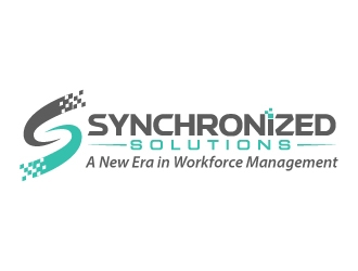Synchronized Solutions logo design by jaize
