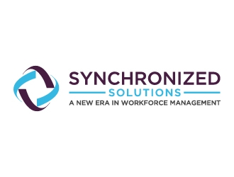 Synchronized Solutions logo design by Creativeminds