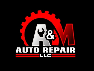 A&M Auto Repair LLC logo design by Foxcody