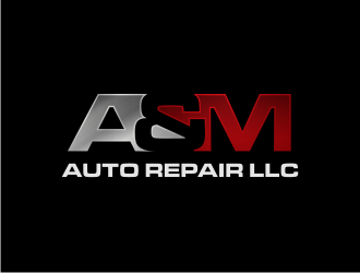 A&M Auto Repair LLC logo design by BintangDesign