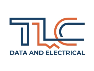 TLC Data and Electrical logo design by Dakouten