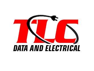 TLC Data and Electrical logo design by kunejo