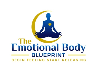 The Emotional Body Blueprint logo design by ORPiXELSTUDIOS