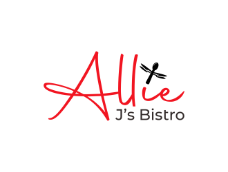 Allie Js Bistro logo design by checx