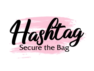 Hashtag Secure the Bag logo design by AamirKhan