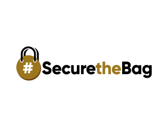Hashtag Secure the Bag logo design by done