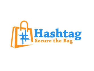 Hashtag Secure the Bag logo design by logy_d