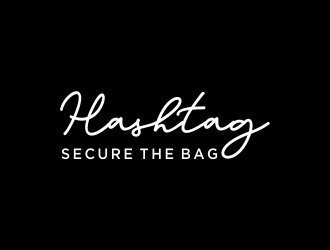 Hashtag Secure the Bag logo design by afra_art