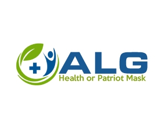 ALG Health or Patriot Mask logo design by AamirKhan