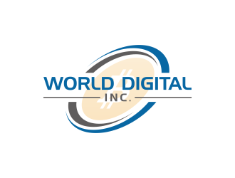 World Digital Inc. logo design by scolessi