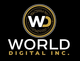 World Digital Inc. logo design by AamirKhan