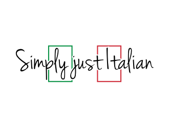 Simply just Italian logo design by puthreeone
