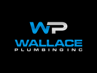 Wallace Plumbing Inc. logo design by Editor