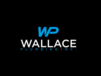 Wallace Plumbing Inc. logo design by diki