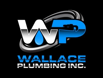 Wallace Plumbing Inc. logo design by daywalker