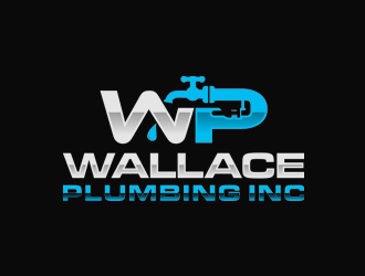 Wallace Plumbing Inc. logo design by aflah