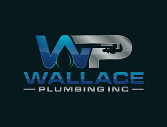 Wallace Plumbing Inc. logo design by ndaru