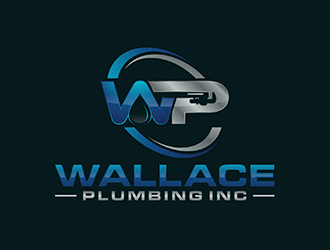 Wallace Plumbing Inc. logo design by ndaru