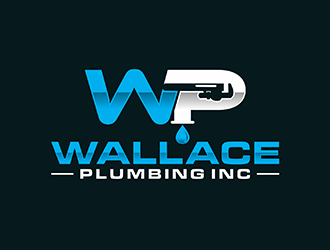 Wallace Plumbing Inc. logo design by ndaru