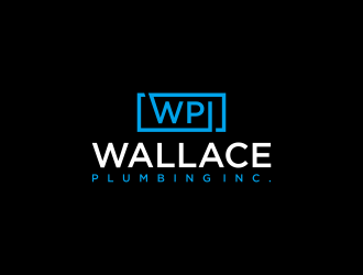 Wallace Plumbing Inc. logo design by diki