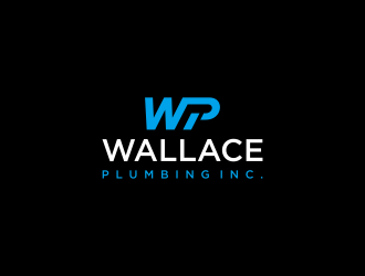 Wallace Plumbing Inc. logo design by diki