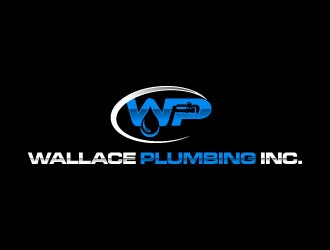 Wallace Plumbing Inc. logo design by Click4logo