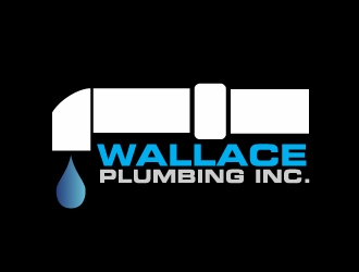 Wallace Plumbing Inc. logo design by AamirKhan