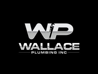 Wallace Plumbing Inc. logo design by assava