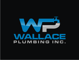 Wallace Plumbing Inc. logo design by rief
