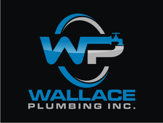Wallace Plumbing Inc. logo design by rief