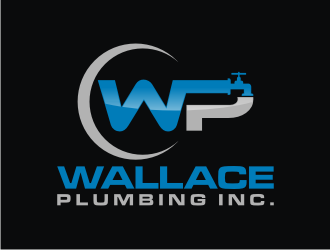 Wallace Plumbing Inc. logo design by rief