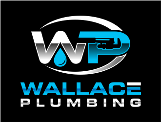 Wallace Plumbing Inc. logo design by cintoko