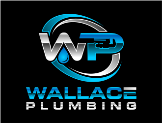 Wallace Plumbing Inc. logo design by cintoko