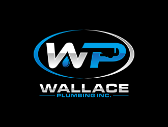 Wallace Plumbing Inc. logo design by FirmanGibran