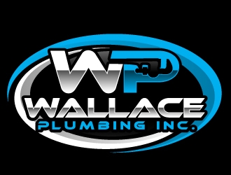 Wallace Plumbing Inc. logo design by AamirKhan