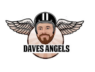 Daves Angels logo design by PrimalGraphics